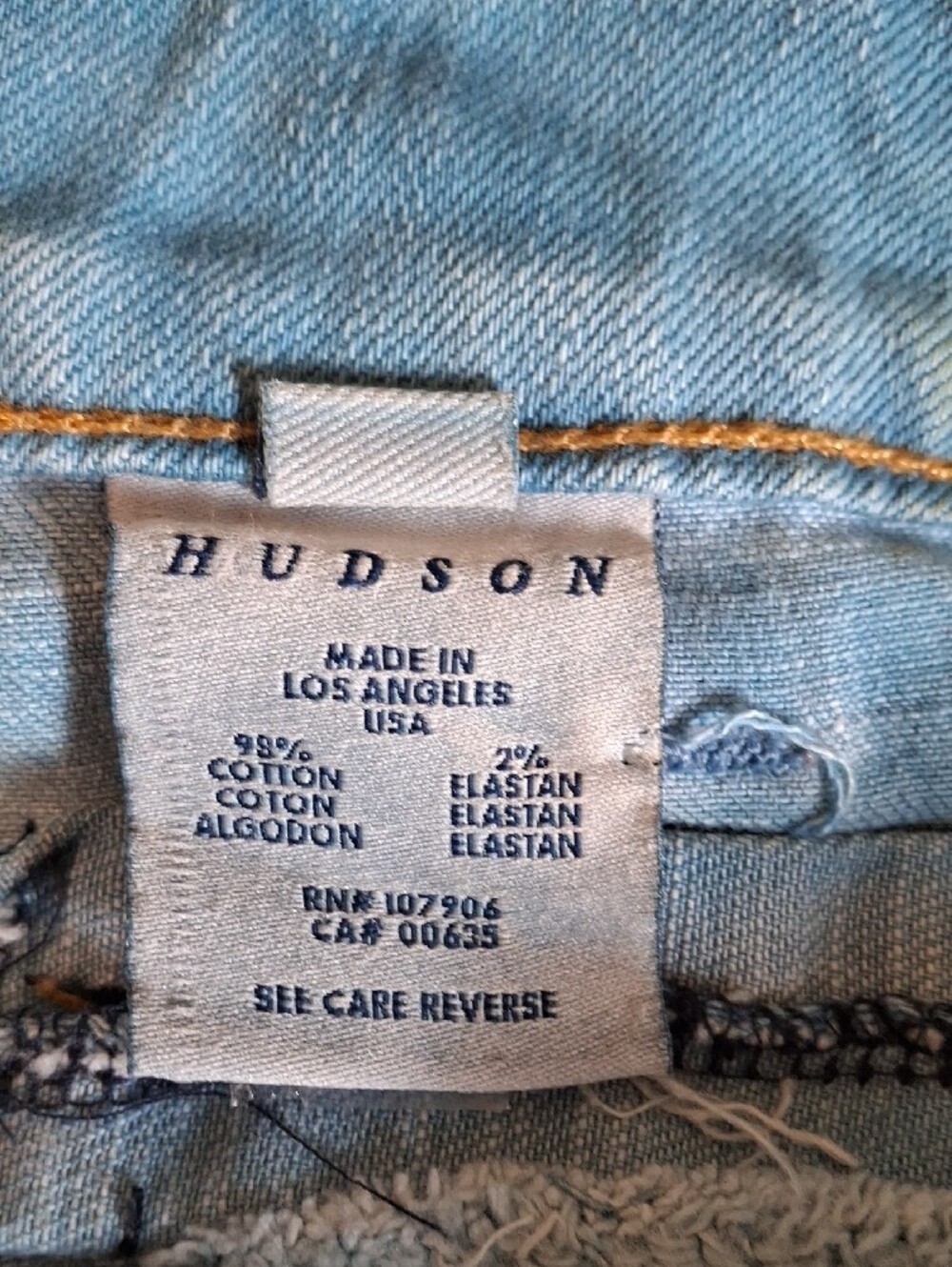 Hudson Jeans Light Blue Wide-Leg Flare Jeans - Picture 11 of 13